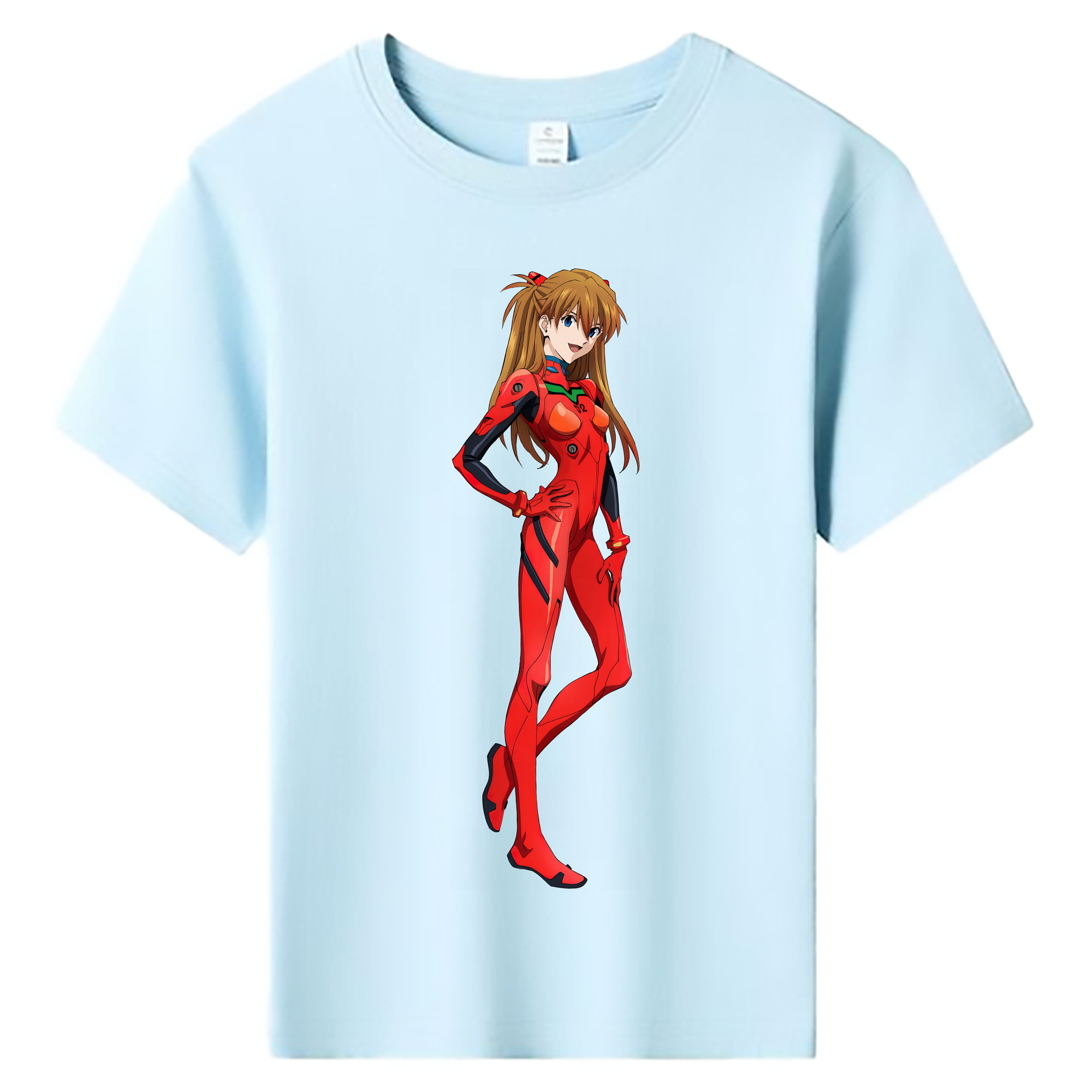 （画像用） EVA 新世紀エヴァンゲリオン 綿100％キッズTシャツ（フロントプリント）